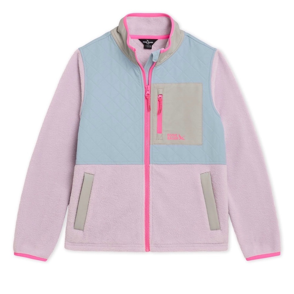 Eddie Bauer Kids Jacket in Light Blue and Pink